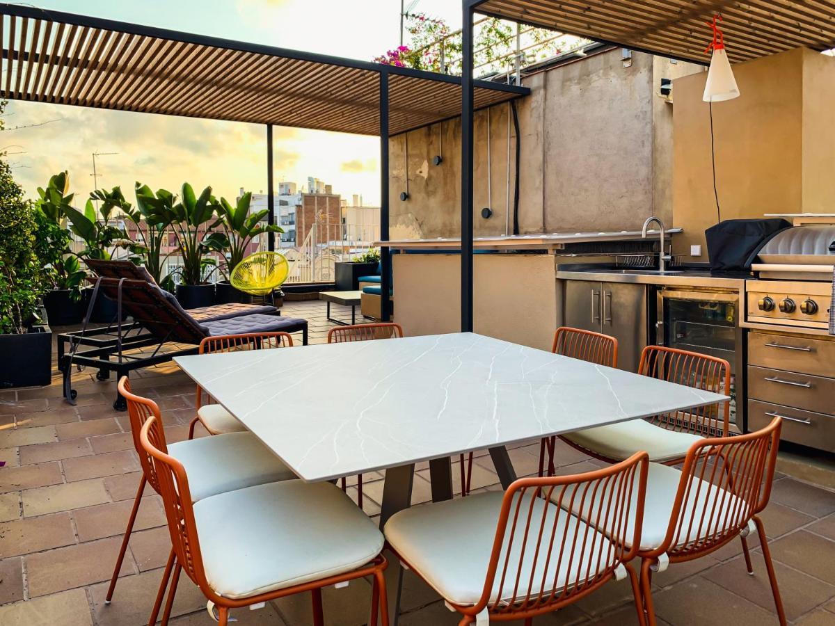 Incredible 2Br Penthouse With Urban Rooftop Garden Barcelona Exteriér fotografie