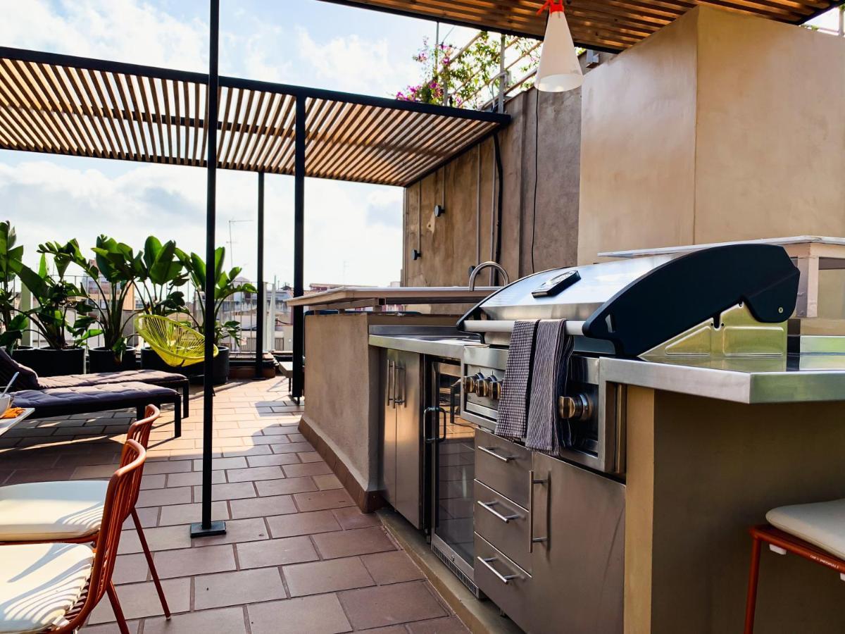 Incredible 2Br Penthouse With Urban Rooftop Garden Barcelona Exteriér fotografie